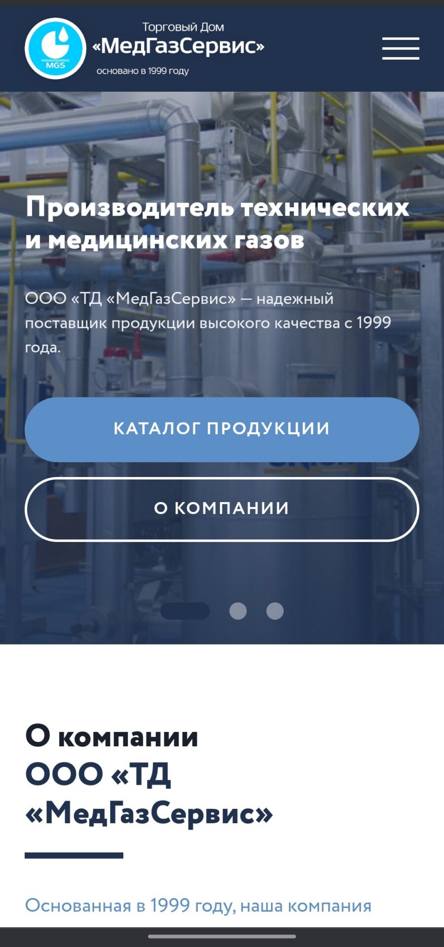 MedGazService — Bilingual B2B Site — mobile