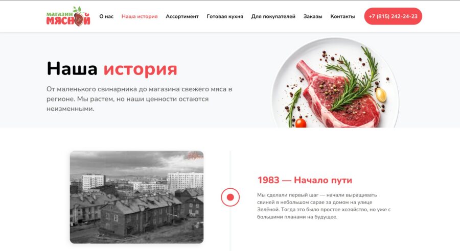 Our story — brand timeline since 1983